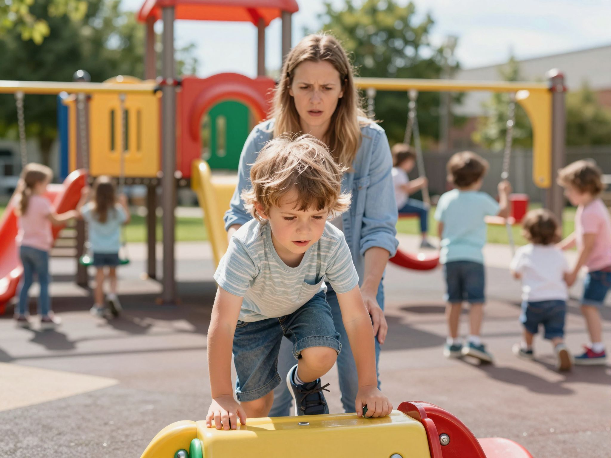 A túlzott védelem gátolja a gyerekek fejlődését.