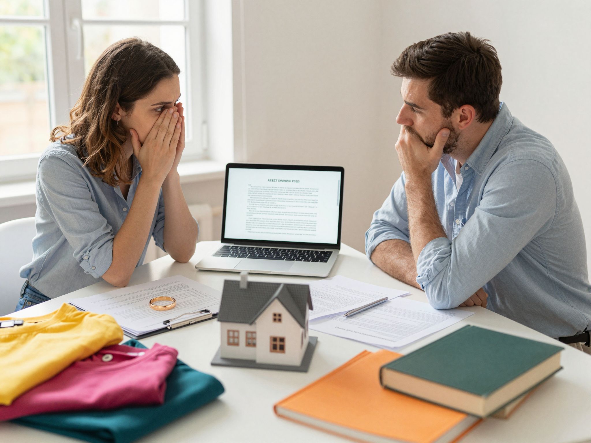 A vagyonmegosztás során a közös értékek kulcsszerepet játszanak.