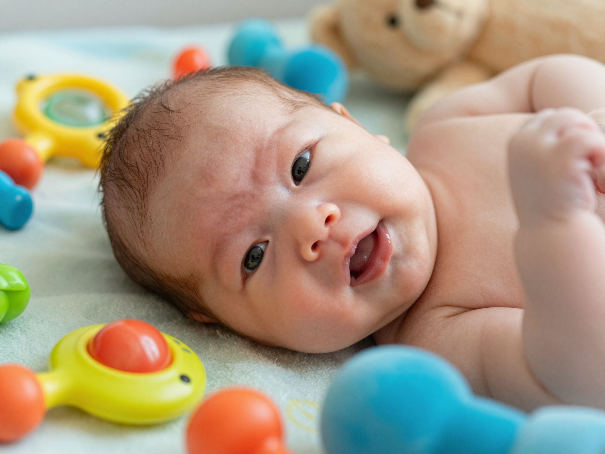 A csecsemők koponyája rugalmas, hogy megkönnyítse a szülést.