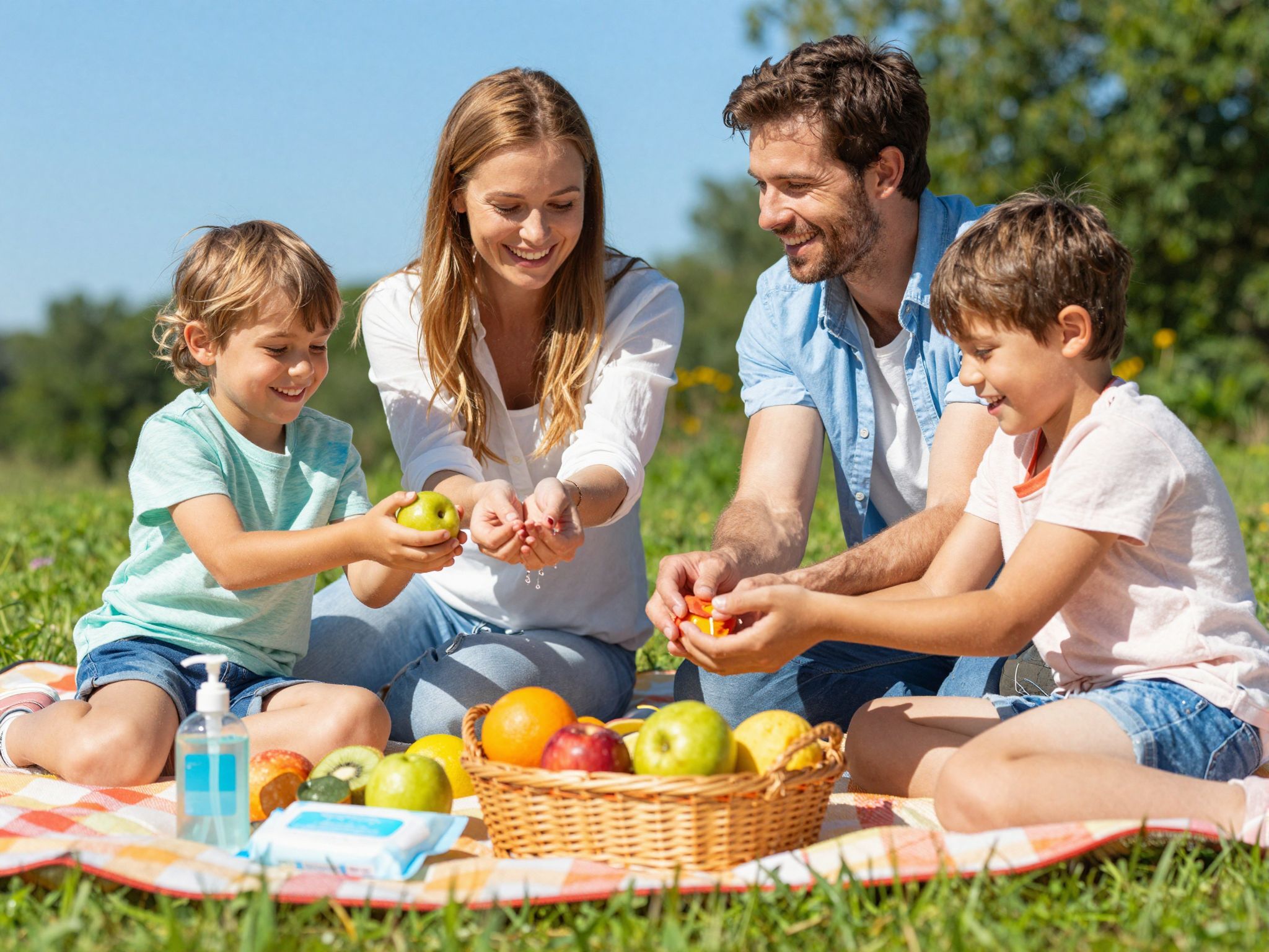 Nedves törlőkendők és alkoholos kézfertőtlenítők hasznos alternatívák.