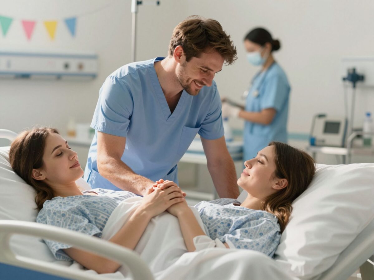 Apák a szülőszobán: praktikus tanácsok, amikkel a legjobb támasz lehetsz a vajúdás alatt