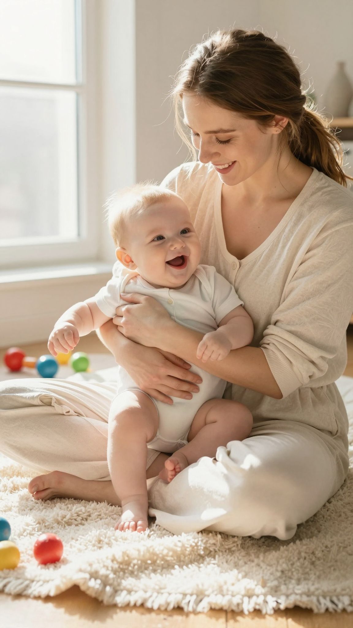 A stresszmentes kezdet segíti a csecsemők agyának fejlődését.