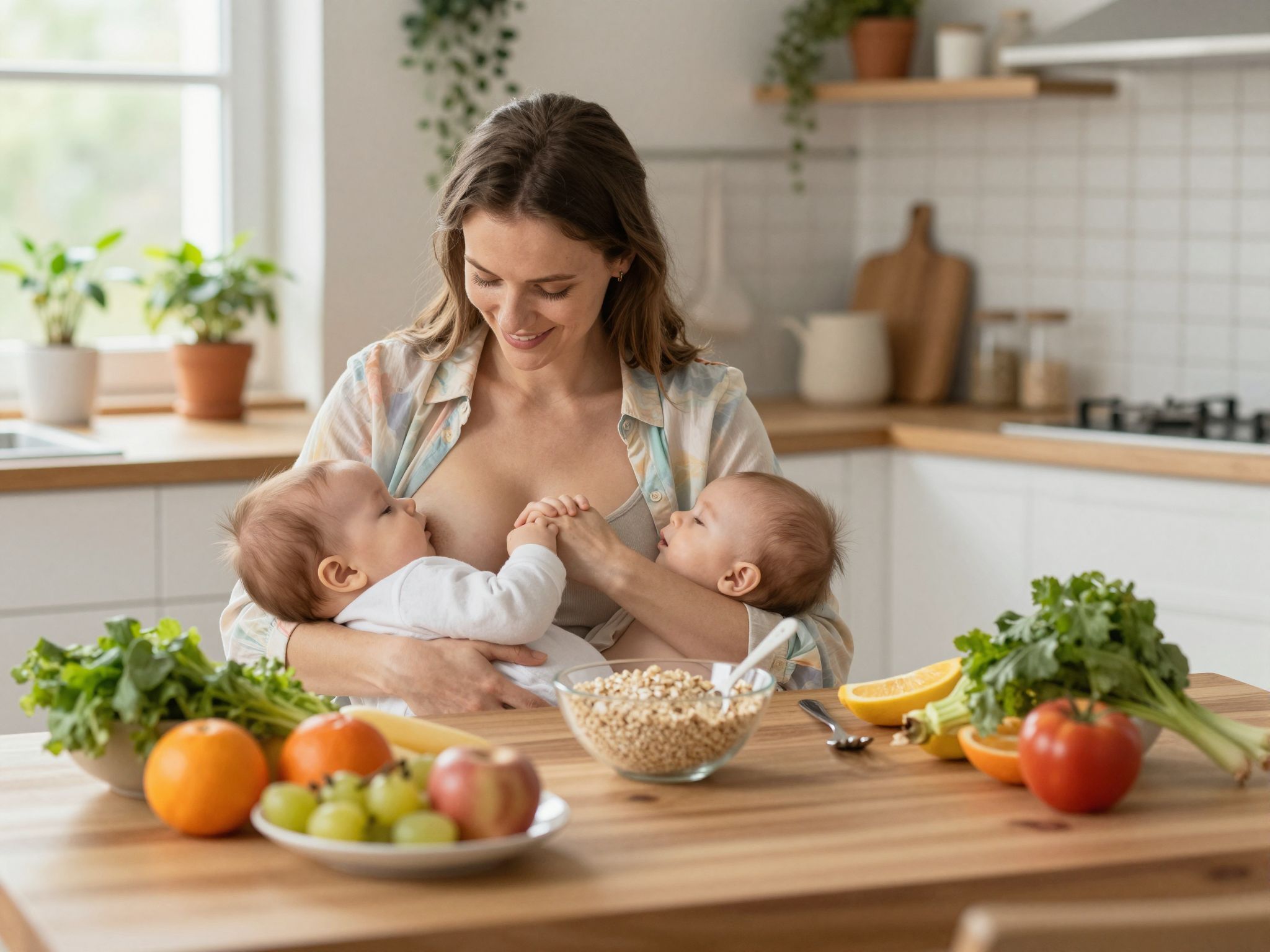 A szoptatás alatt érdemes figyelni az allergén ételekre.
