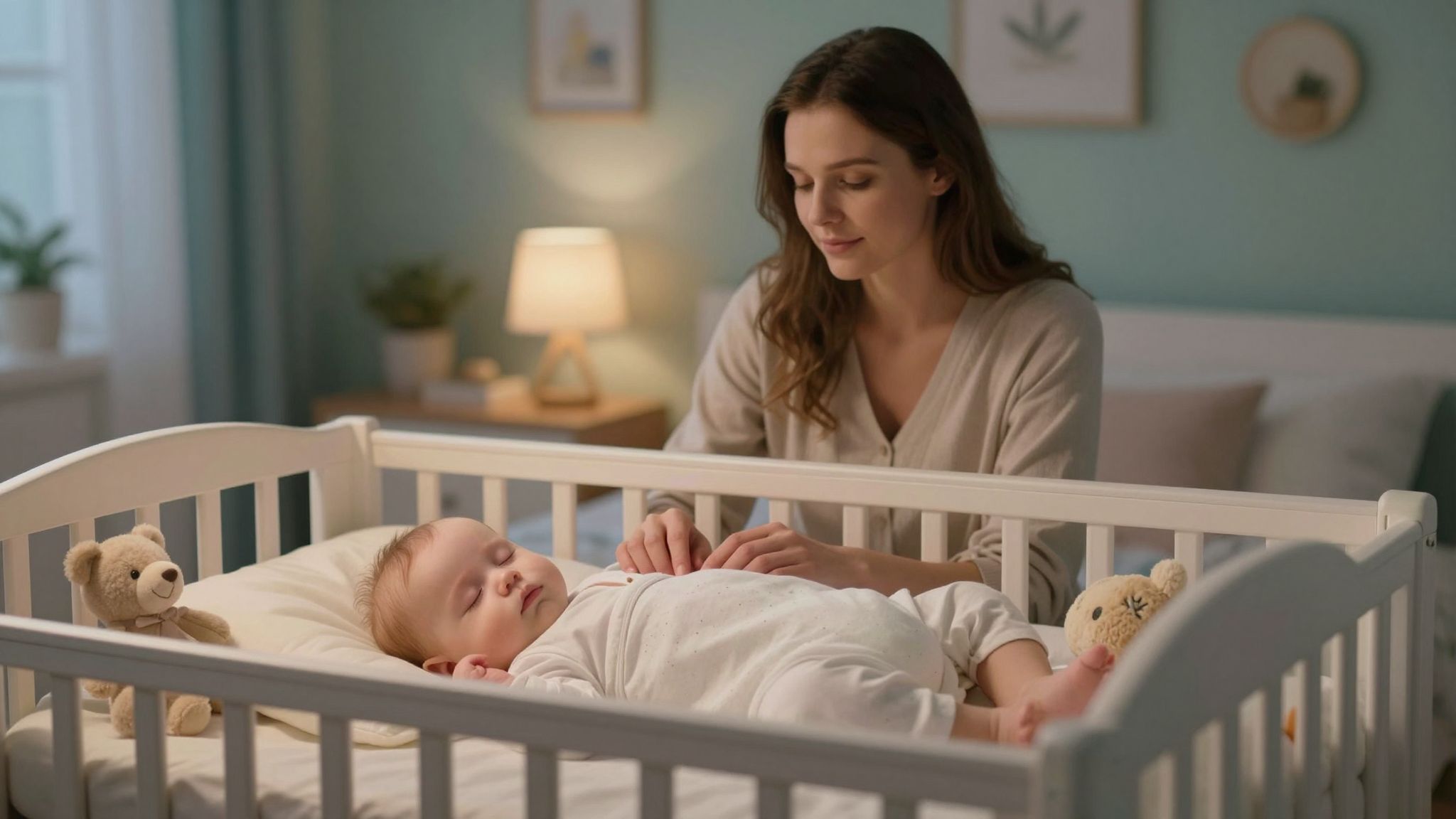 A gyengéd leválasztás segíthet a baba nyugodt alvásában.
