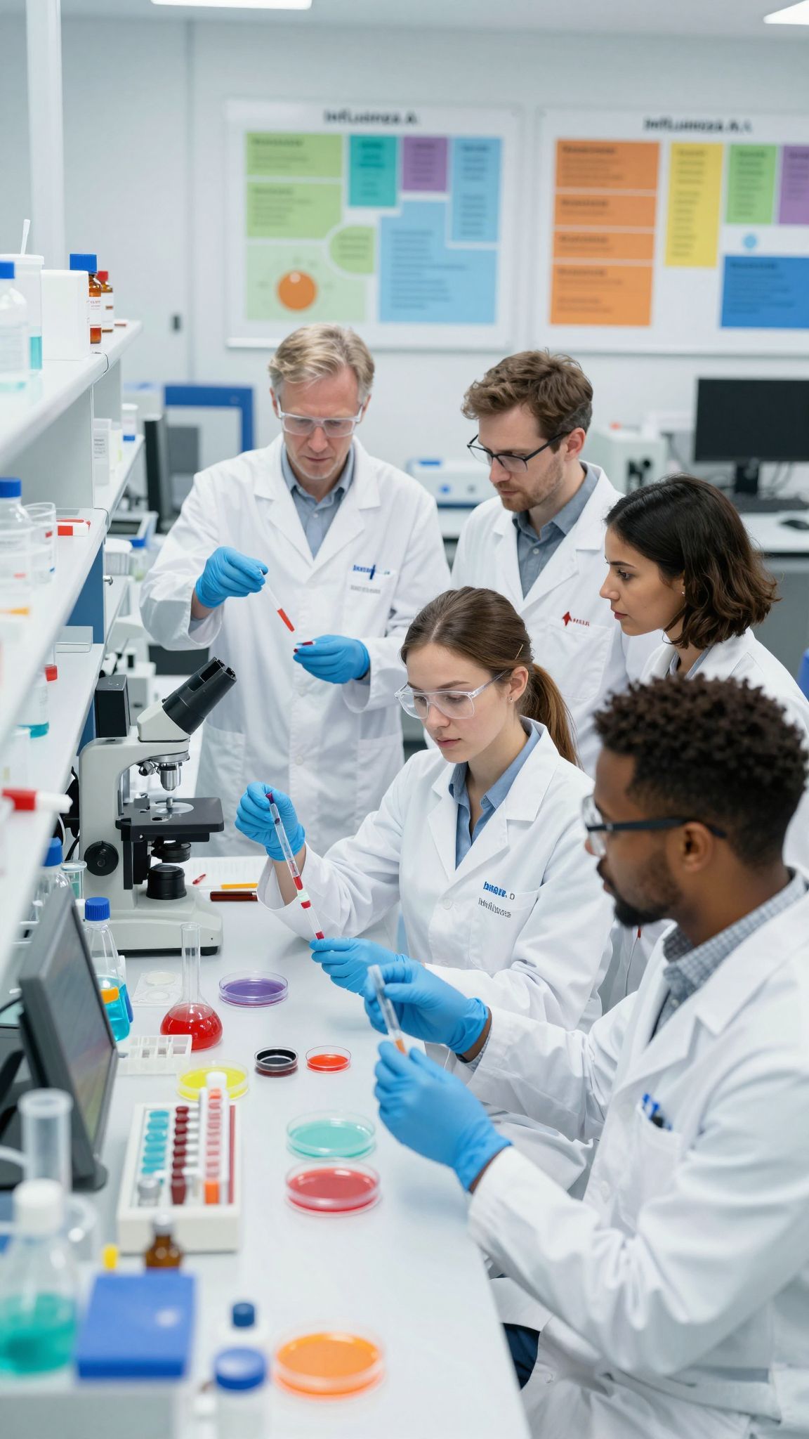 Az antigén drift és shift új influenzavírus törzseket hoz létre.