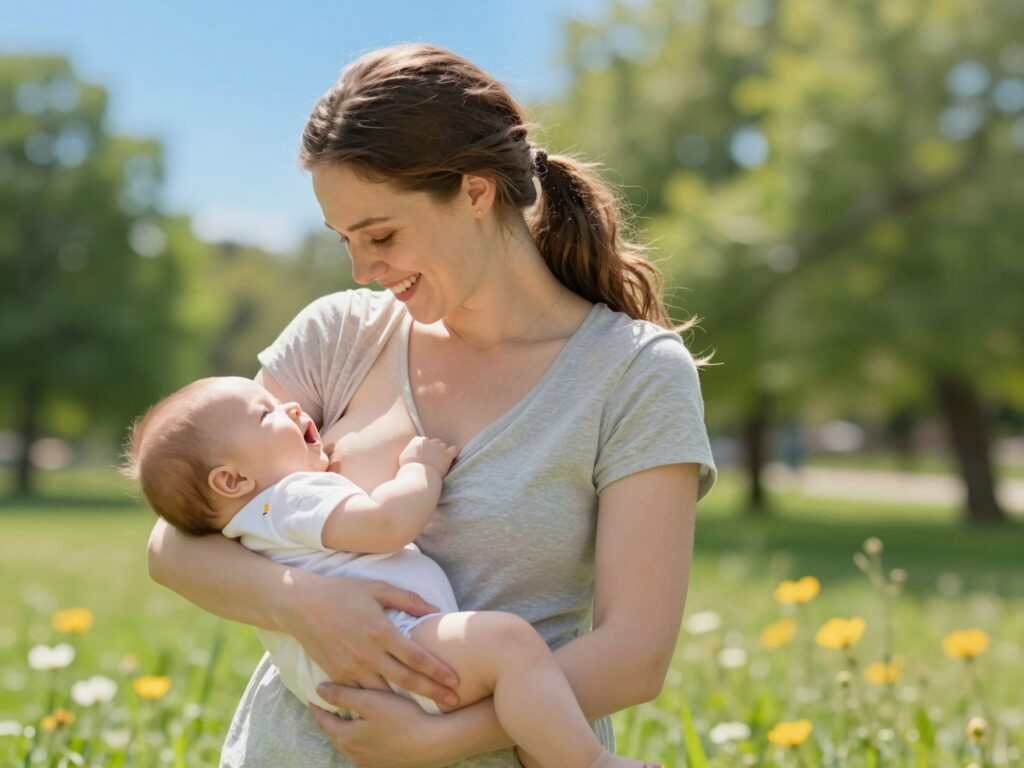 Az anyatejes táplálás bizonyított előnyei a baba immunrendszerére