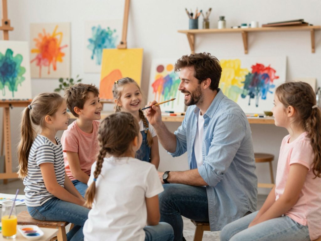 „Az apukám más, mint a többiek”: gyerekek mesélnek művész apukájukról