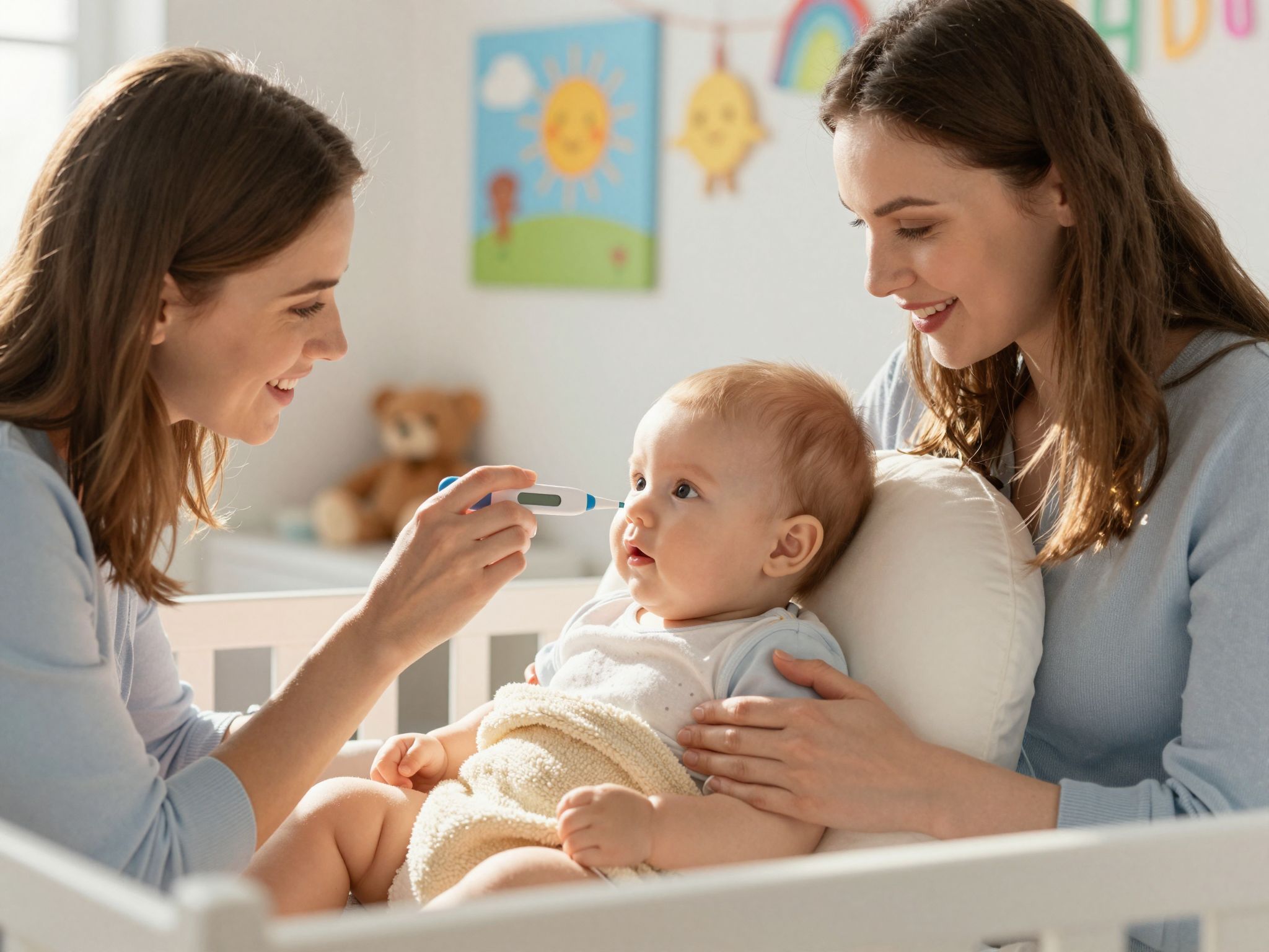 A rektális lázmérés a legpontosabb módszer csecsemőknek.