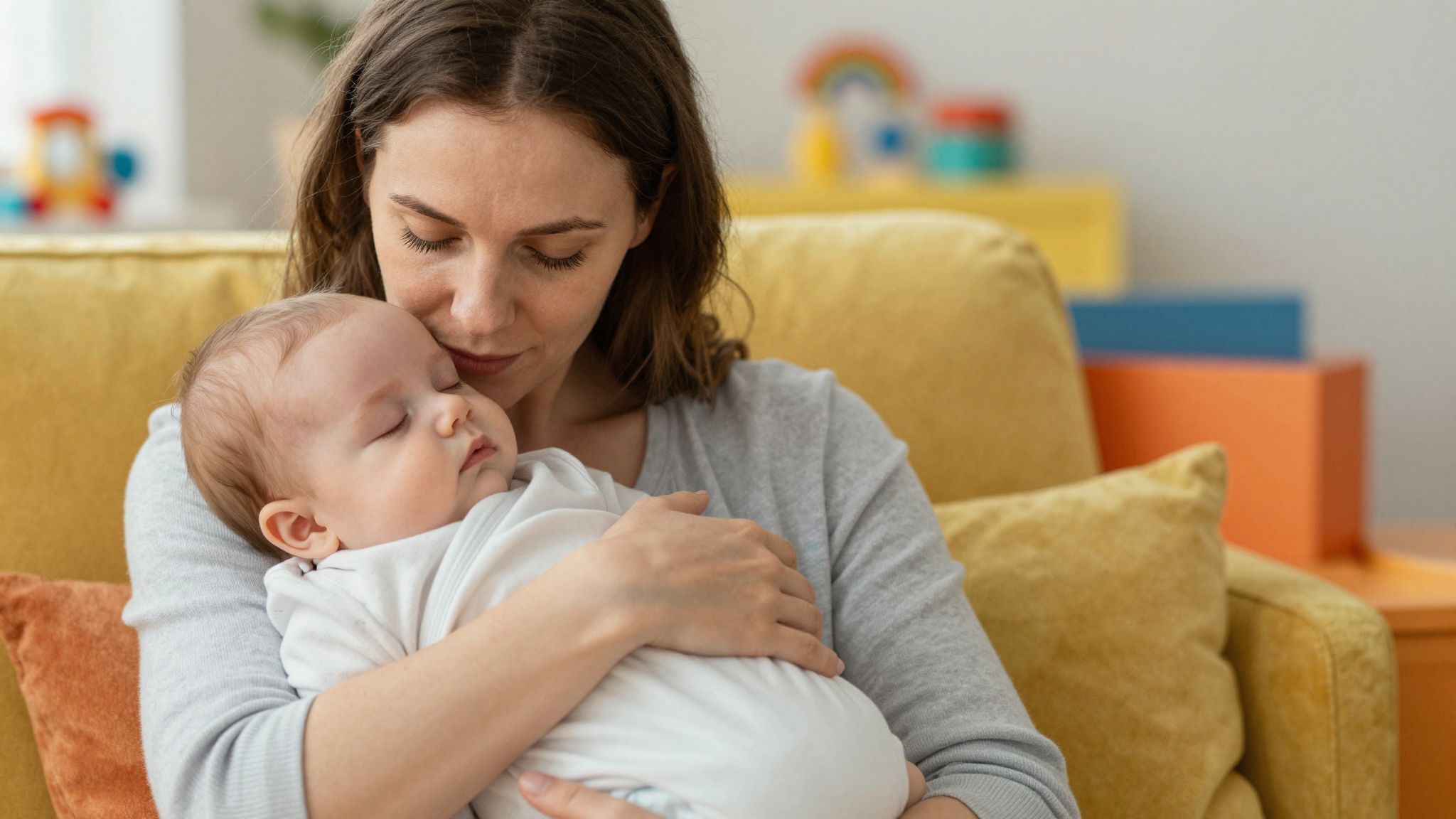 A sírásra való érzékenység evolúciós védekezés a csecsemőkért.