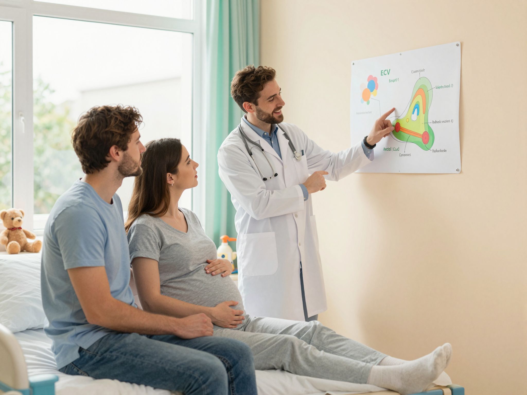 Az ECV optimális ideje a terhesség 36. hete.