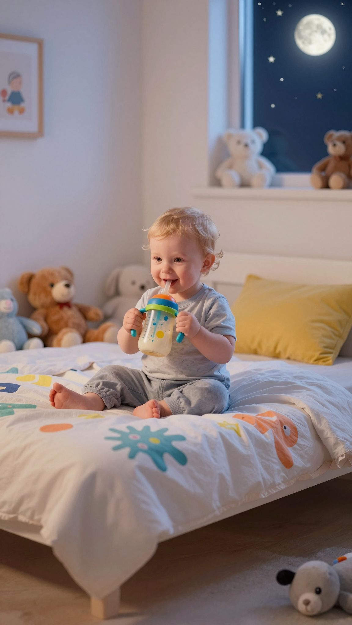 Éjszaka ivás fogszuvasodáshoz és pelenkakiütéshez vezethet.