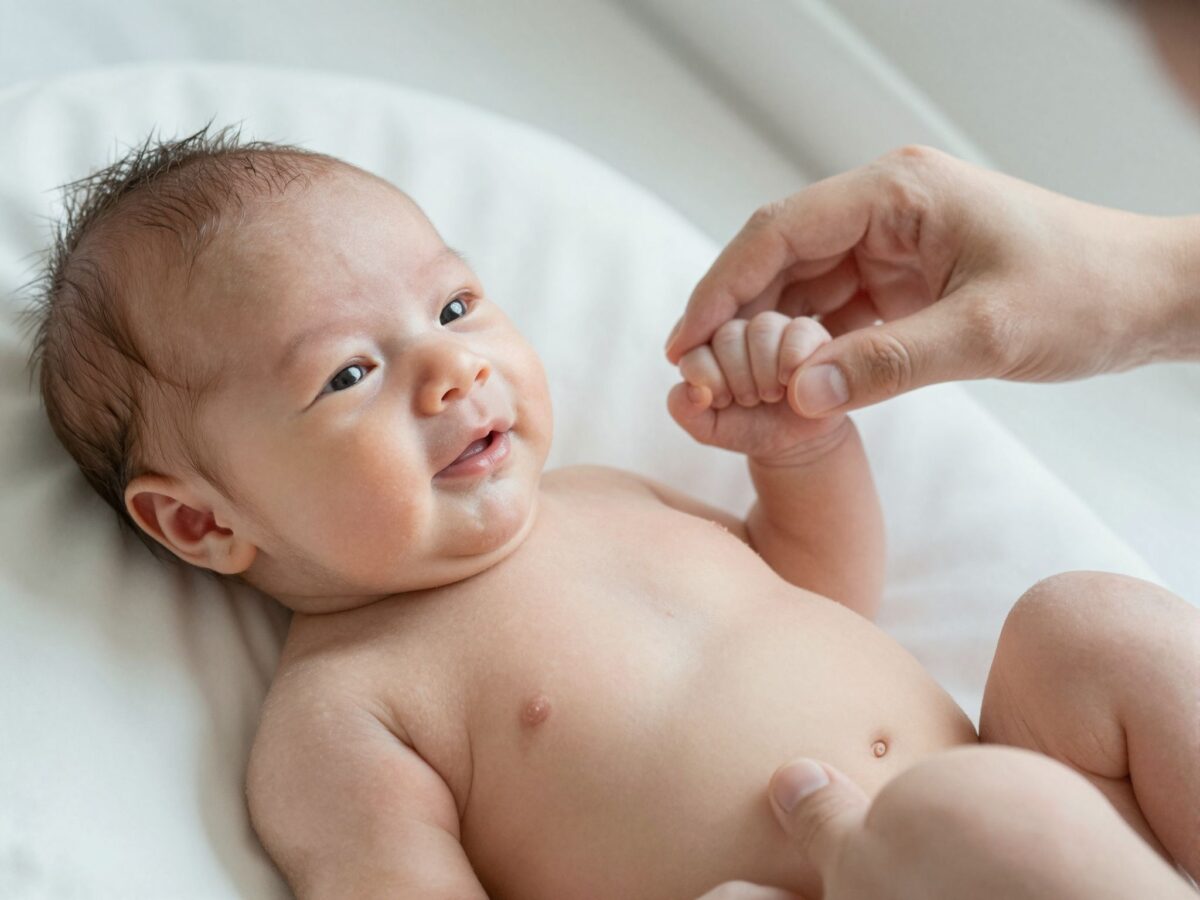 Az első fürdetés elhalasztása: a magzatmáz jótékony hatásai a baba bőrén