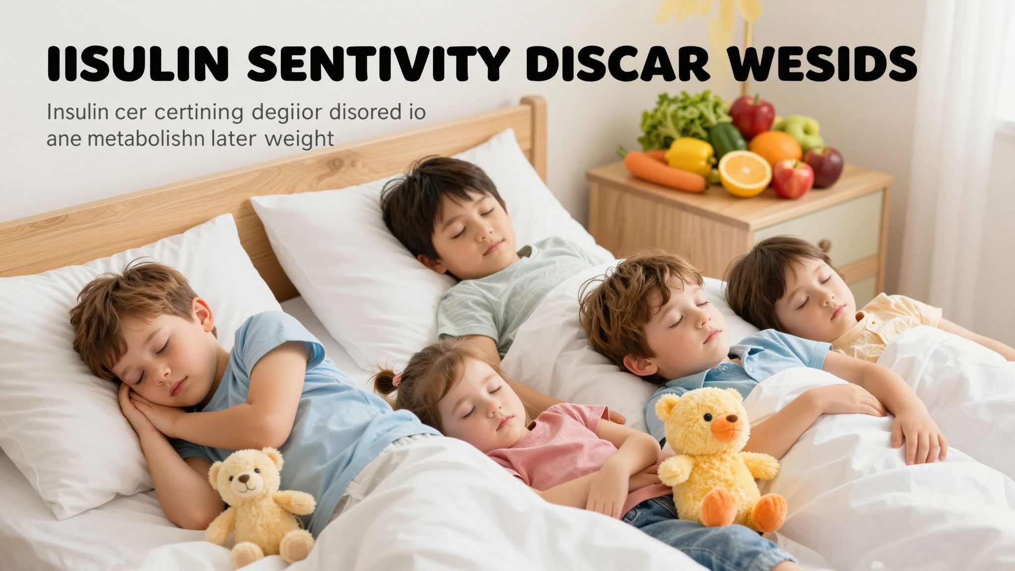 Az alvás minősége befolyásolja az inzulinérzékenységet.