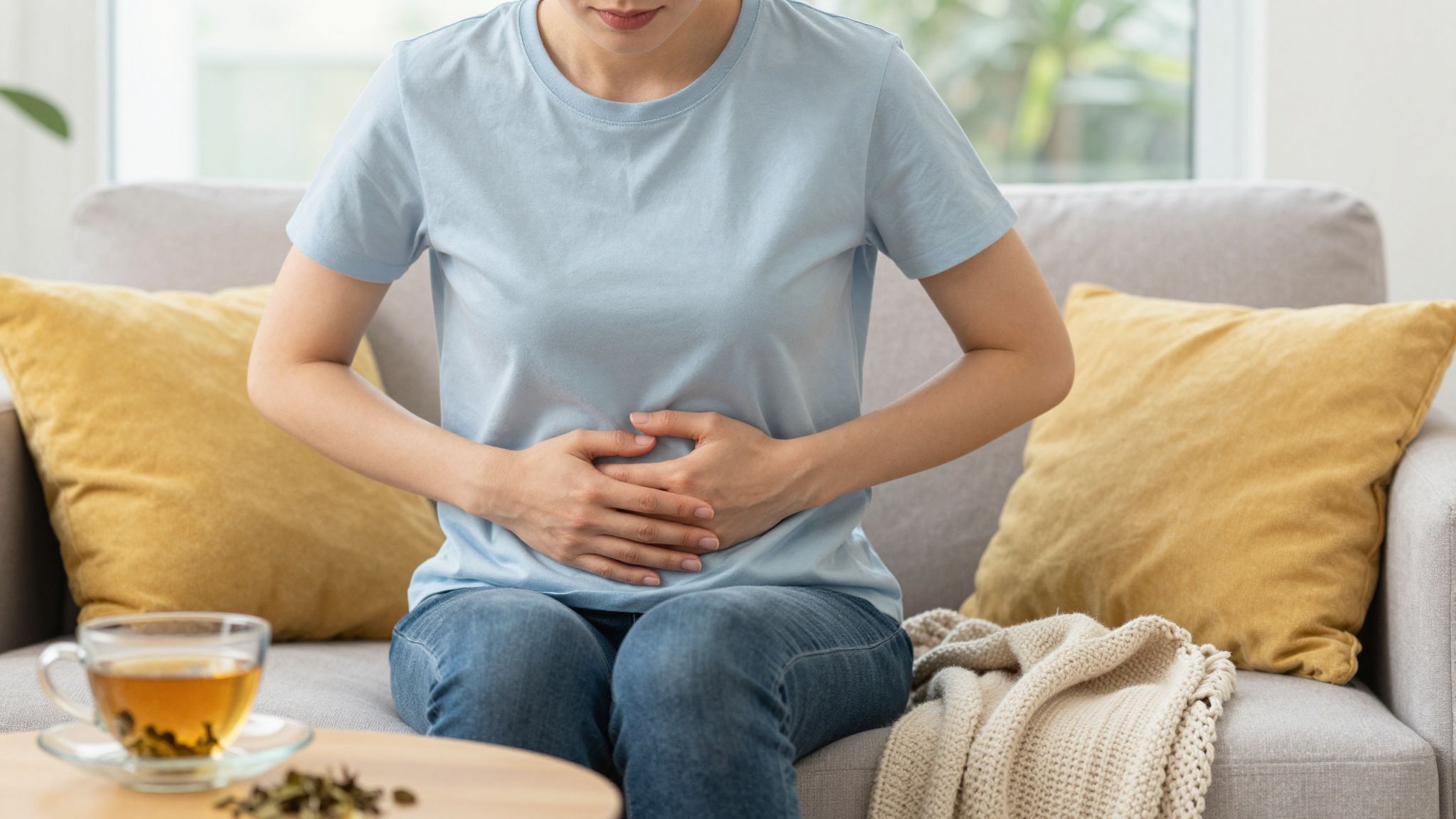 A gyomor pihentetése segíti a gyorsabb felépülést.