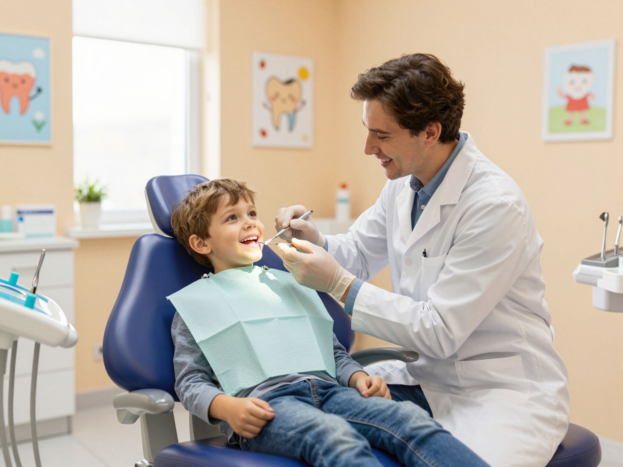 A barázdazárás megelőzi a fogszuvasodást gyermekkorban.