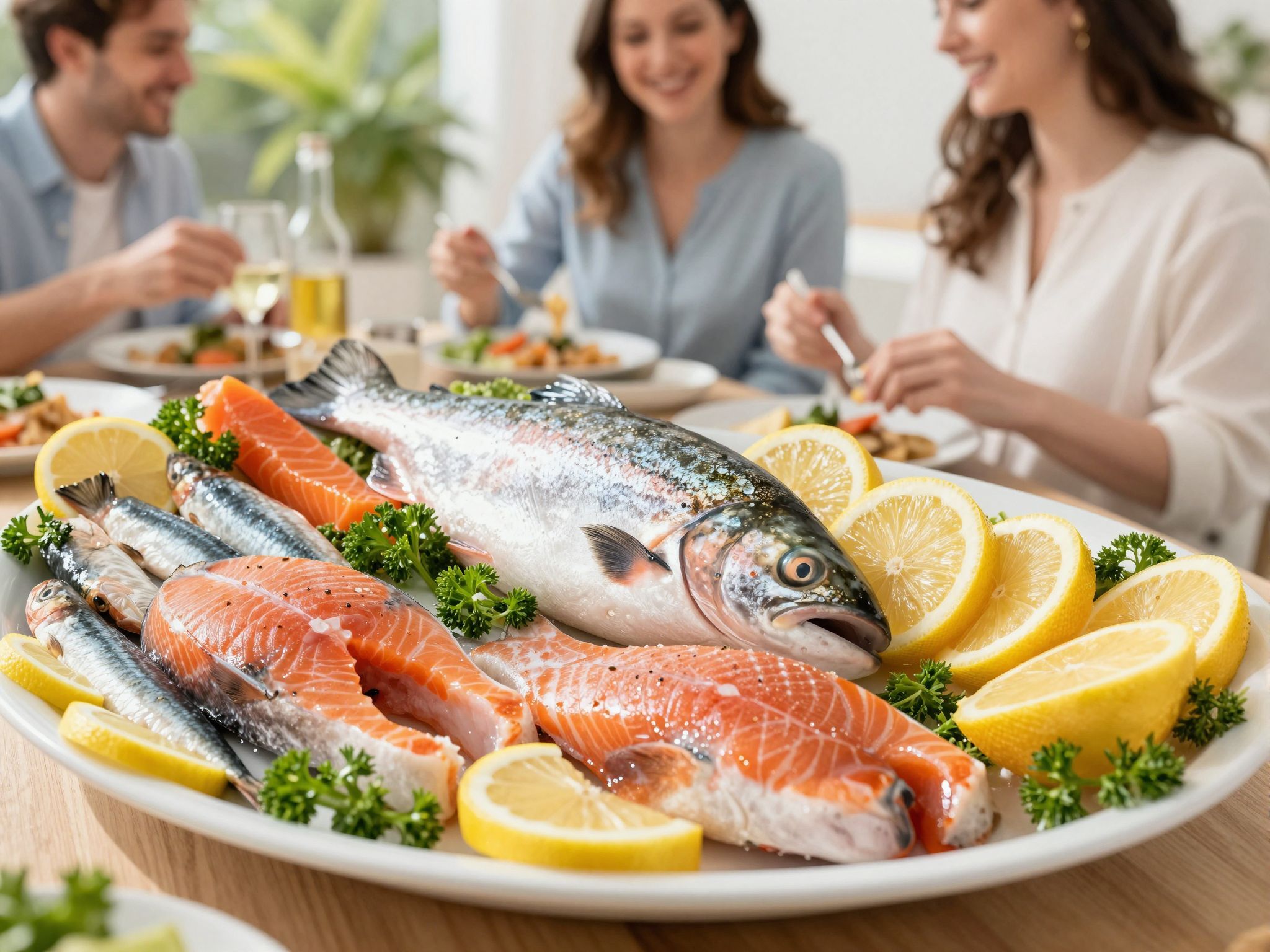 A terhesség alatt a lazac és tonhal ajánlott választás.