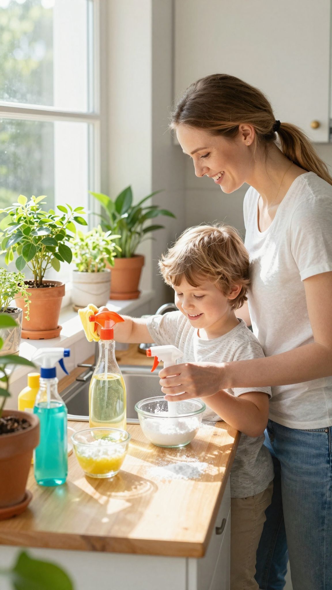 A szódabikarbóna kiváló természetes tisztítószer a háztartásban.