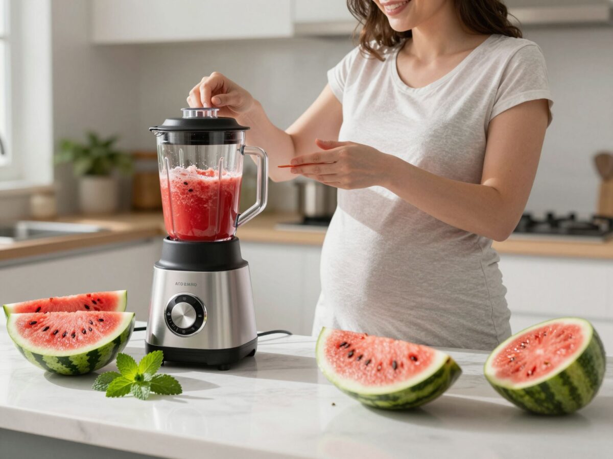 Egészséges és frissítő ital terhesen: így készíts görögdinnyés smoothie-t
