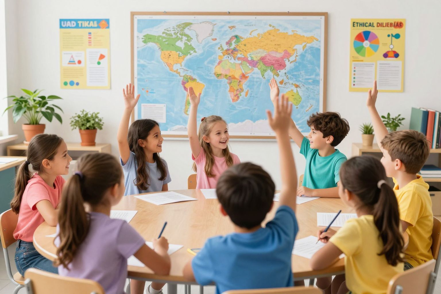 Az etikai dilemmák megértése globális állampolgári tudatot formál.