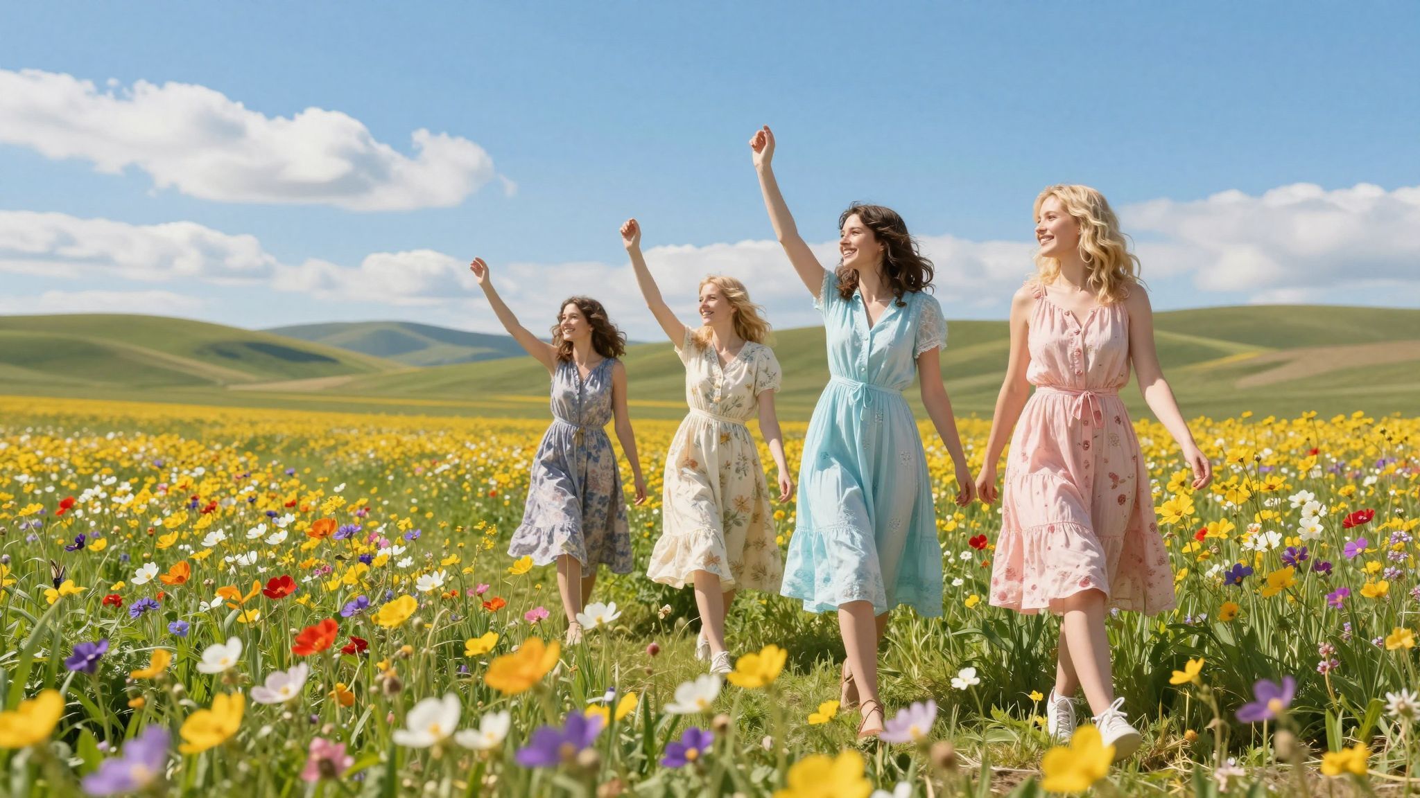 A tavasz csodái inspirálják a lánynevek kiválasztását.