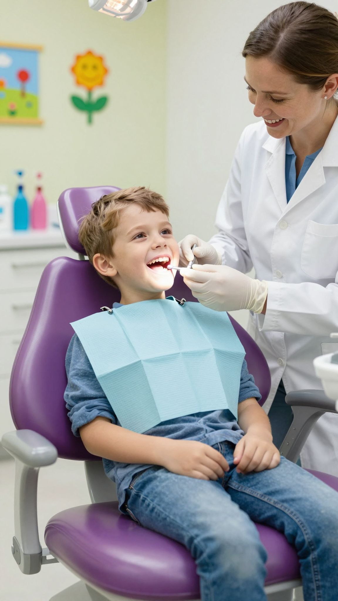 A rendszeres fogászati vizsgálat megelőzi a jövőbeli problémákat.