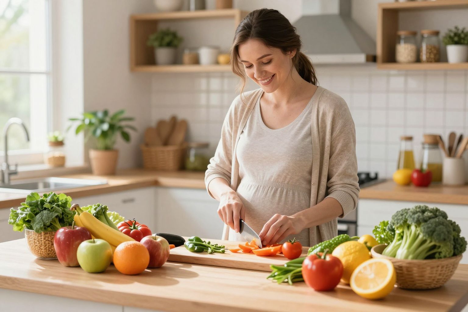 Az elegendő rost segíti a bélműködést kismamáknál.