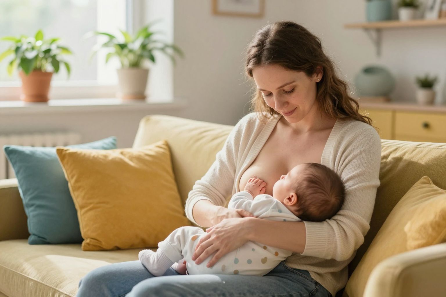 A szoptatás segíti a baba immunrendszerének fejlődését.
