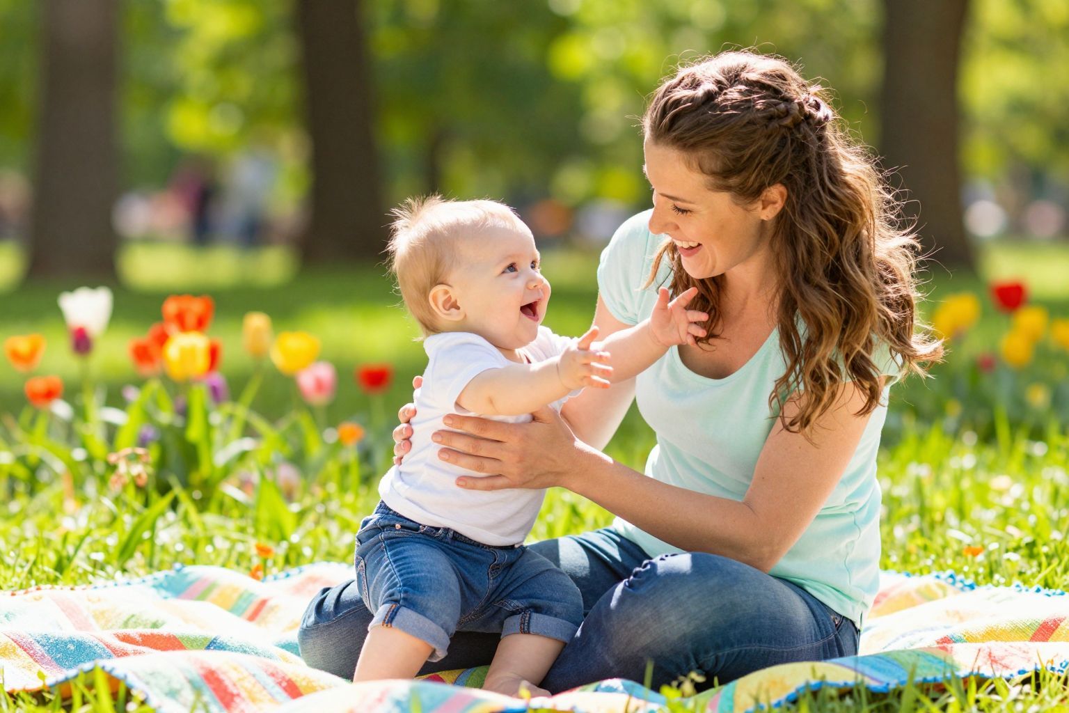 A szemkontaktus erősíti a bizalmat és a kötődést.