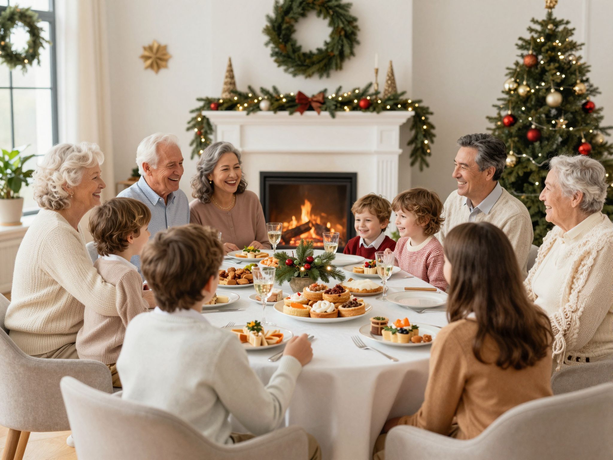 A nagyszülők mesélhetnek régi hagyományokról az ünnepeken.