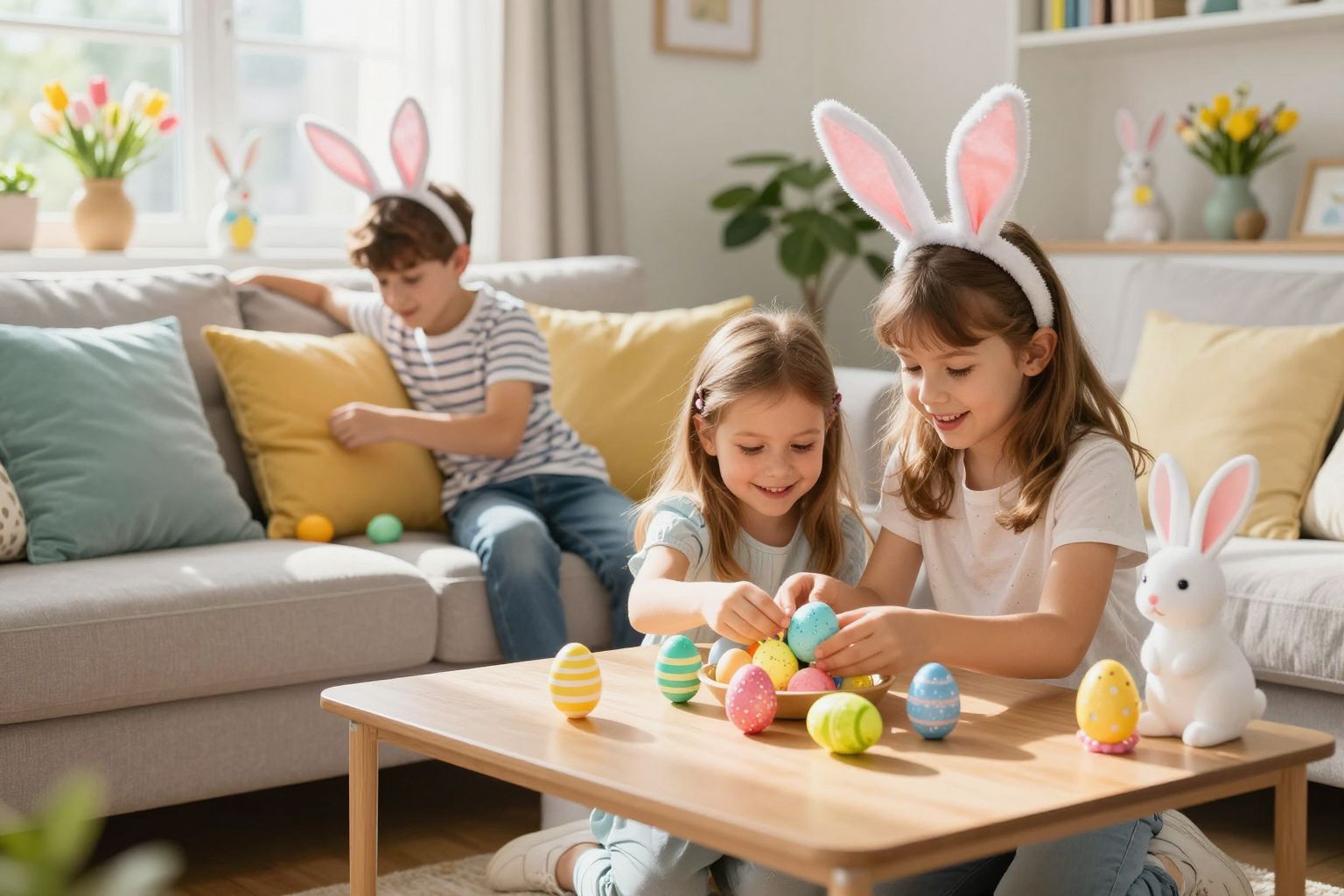 A beltéri tojáskereséshez kreatív rejtvények is segíthetnek!