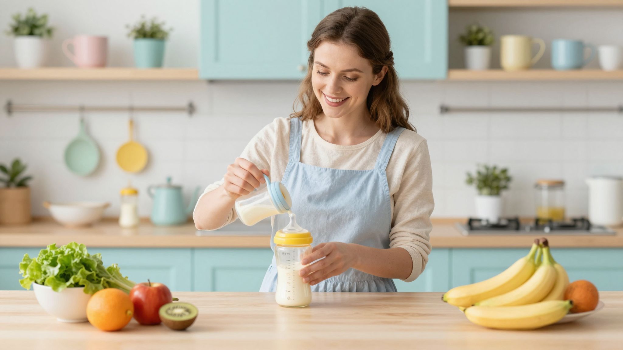 A tápszer készítése előtt mindig mosson kezet!