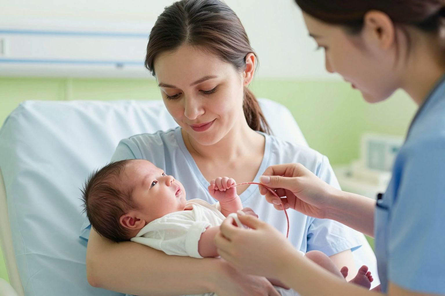 A késleltetett elvágás segíthet a csecsemő vashiányának megelőzésében.