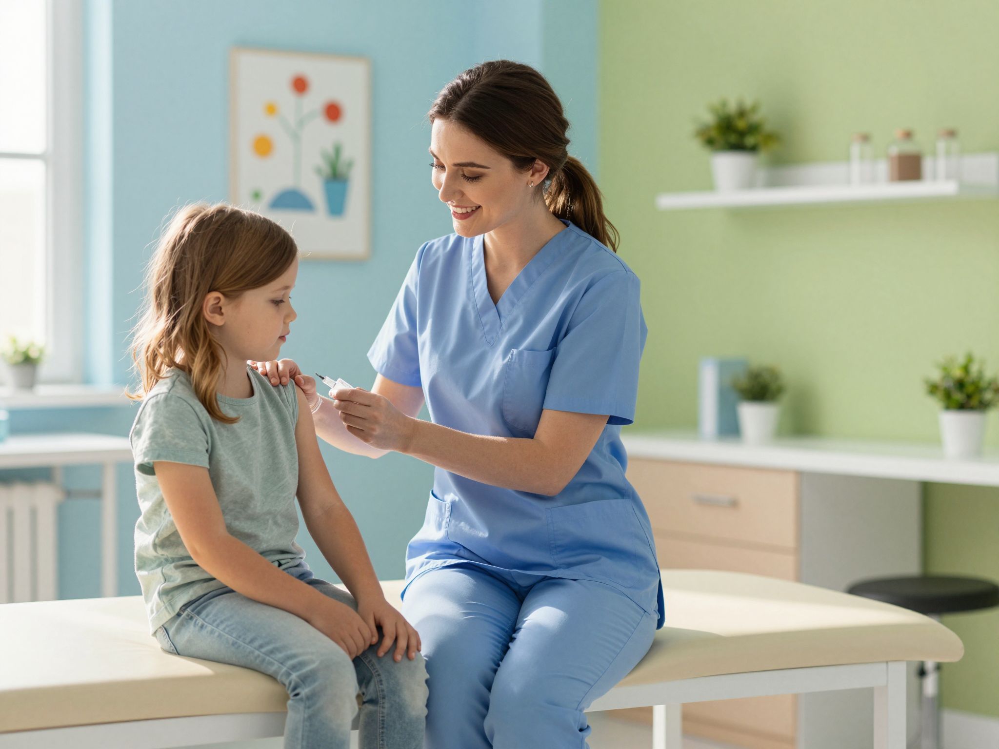 A légzőgyakorlatok segítenek csökkenteni a szorongást oltás előtt.