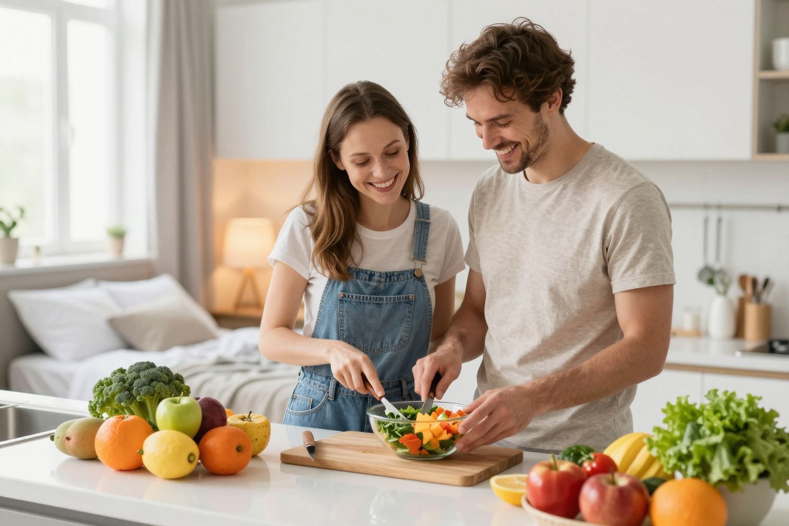 Az egészségtelen étrend rontja az alvás minőségét.