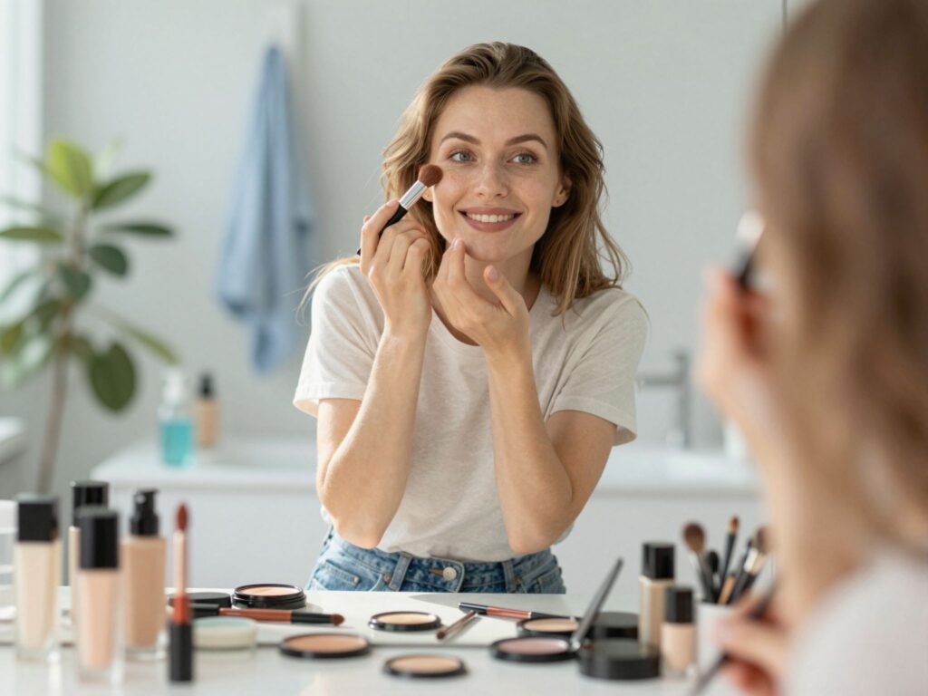 Gyors smink anyukáknak: hogyan nézz ki frissen és kipihenten percek alatt?