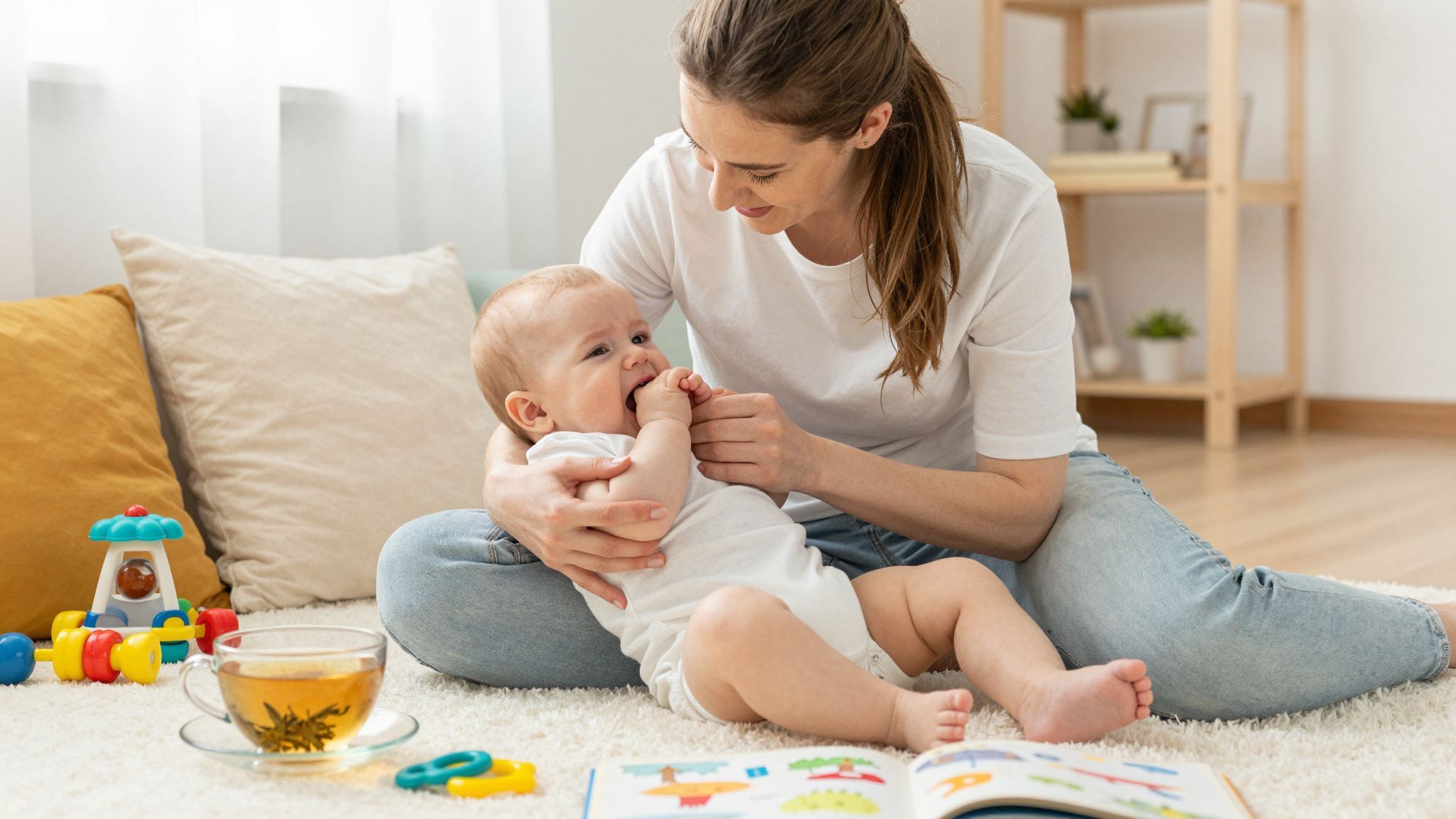A szülői túlélőcsomag segít a fogzás nehézségein.