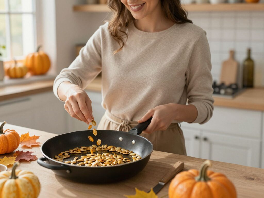 Házi tökmag pörkölése egyszerűen: a legjobb nasi receptje őszre