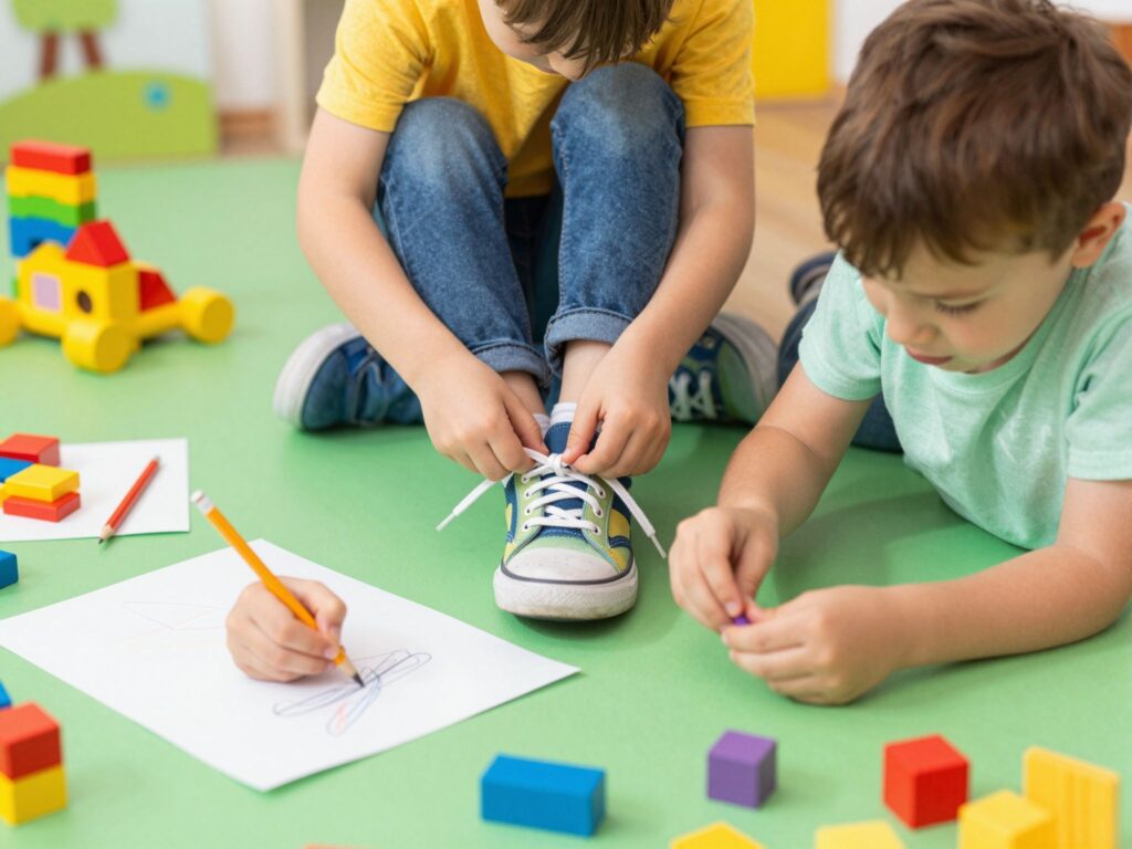 Hogyan fejleszthető a gyerek finommotorikája? Gyakorlatok a ceruzafogástól a cipőfűzésig
