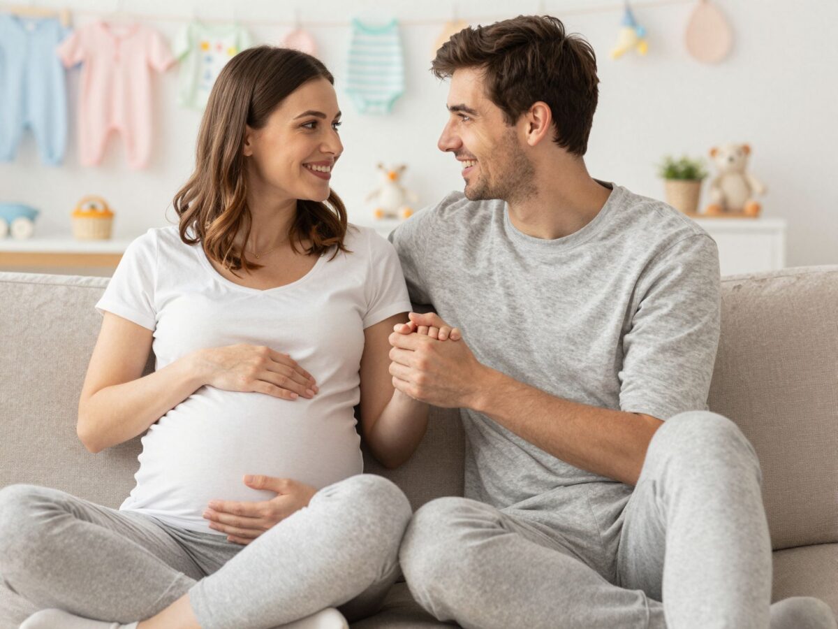 Hogyan támogasd a párodat a terhesség aranykorában? Tippek leendő apukáknak