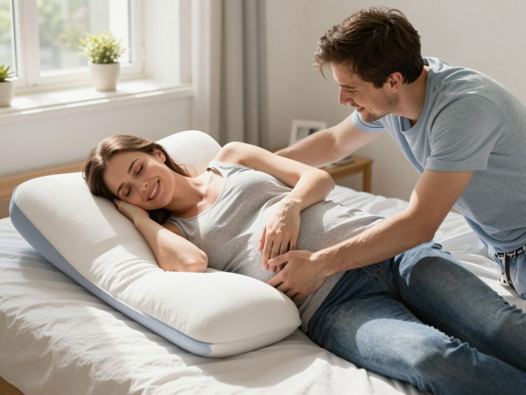 Így aludhat végre hason a kismama: egy férj találmánya bejárta a világot