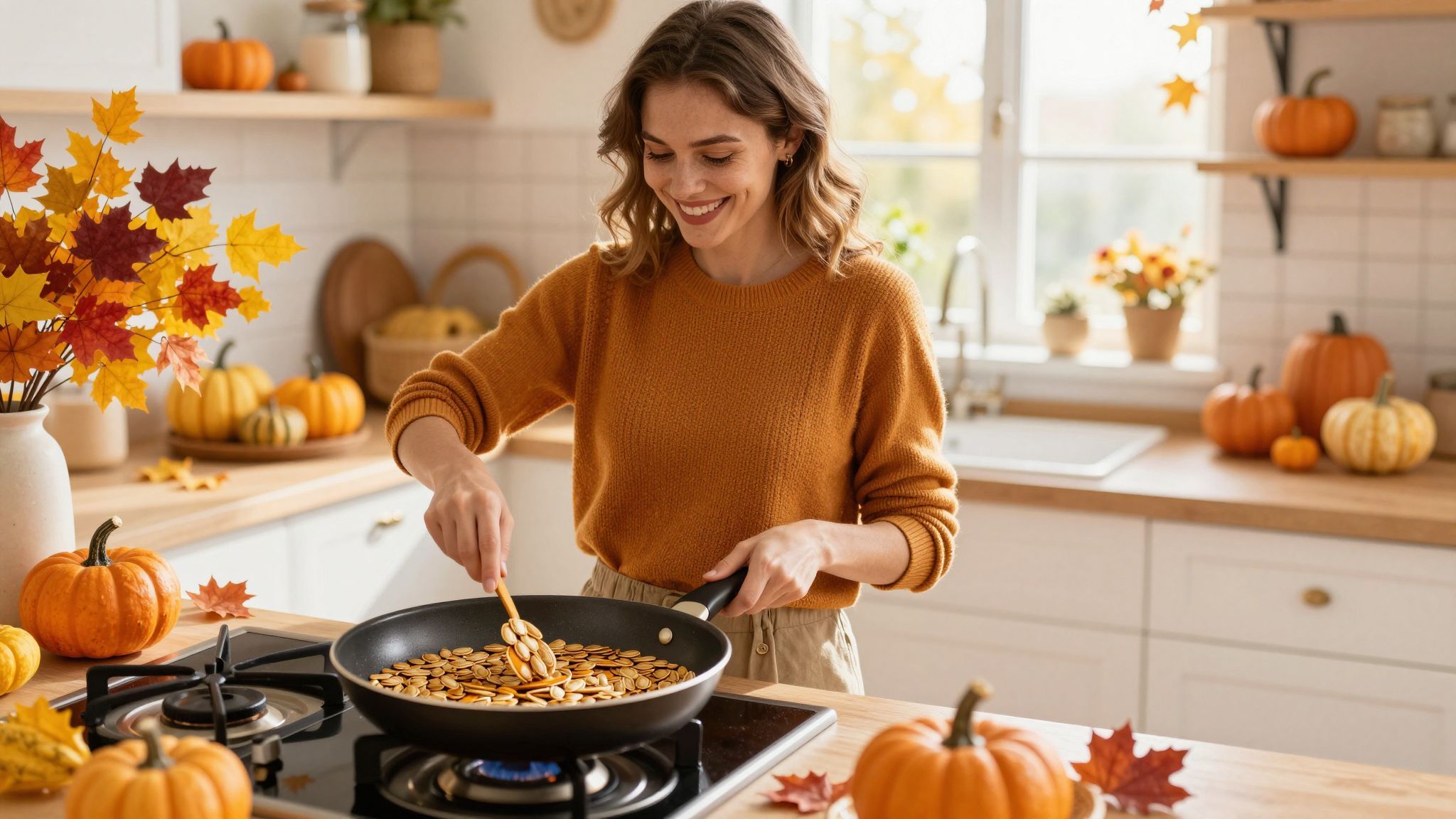 Kísérletezz különböző fűszerekkel a tökmag ízének fokozásához!