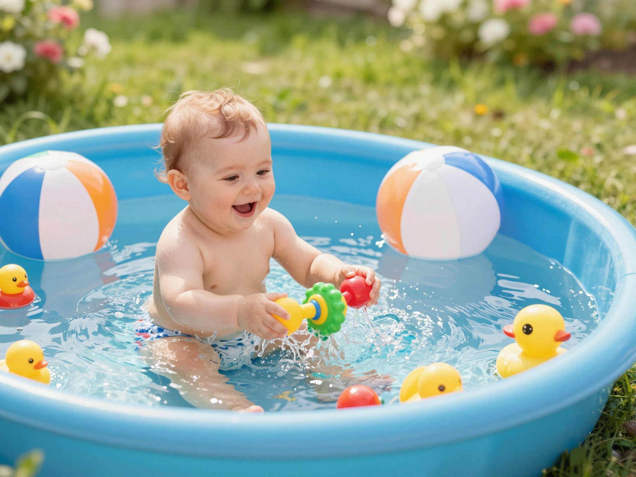 Használj szórakoztató vízi játékokat a félelem csökkentésére!