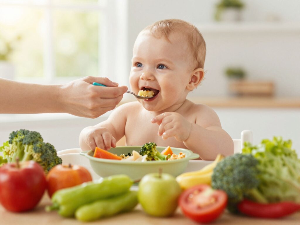 Kezdetek a hozzátáplálásban: teljes útmutató a 4-6 hónapos korosztály számára