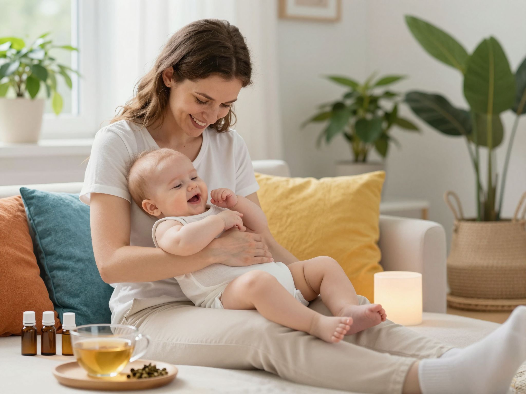 A holisztikus terápia segíthet a baba hasfájásán.