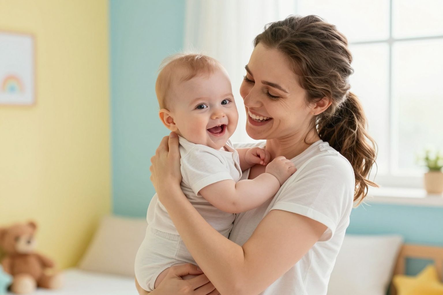 A bőrkontaktus erősíti a szülő-gyermek köteléket.