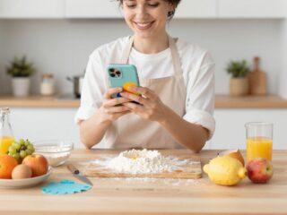 Konyhai praktika: Így védd meg a mobilodat a kosztól és a liszttől sütés közben