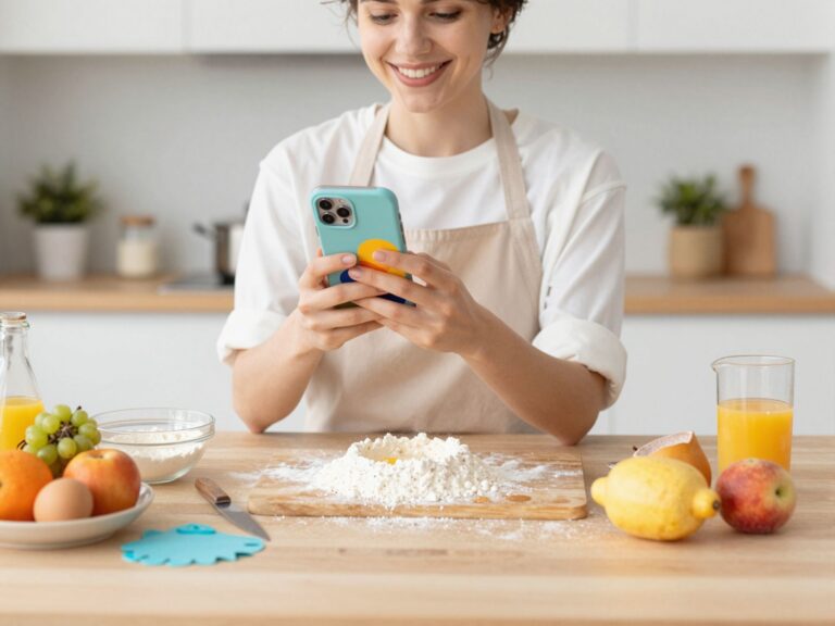 Konyhai praktika: Így védd meg a mobilodat a kosztól és a liszttől sütés közben