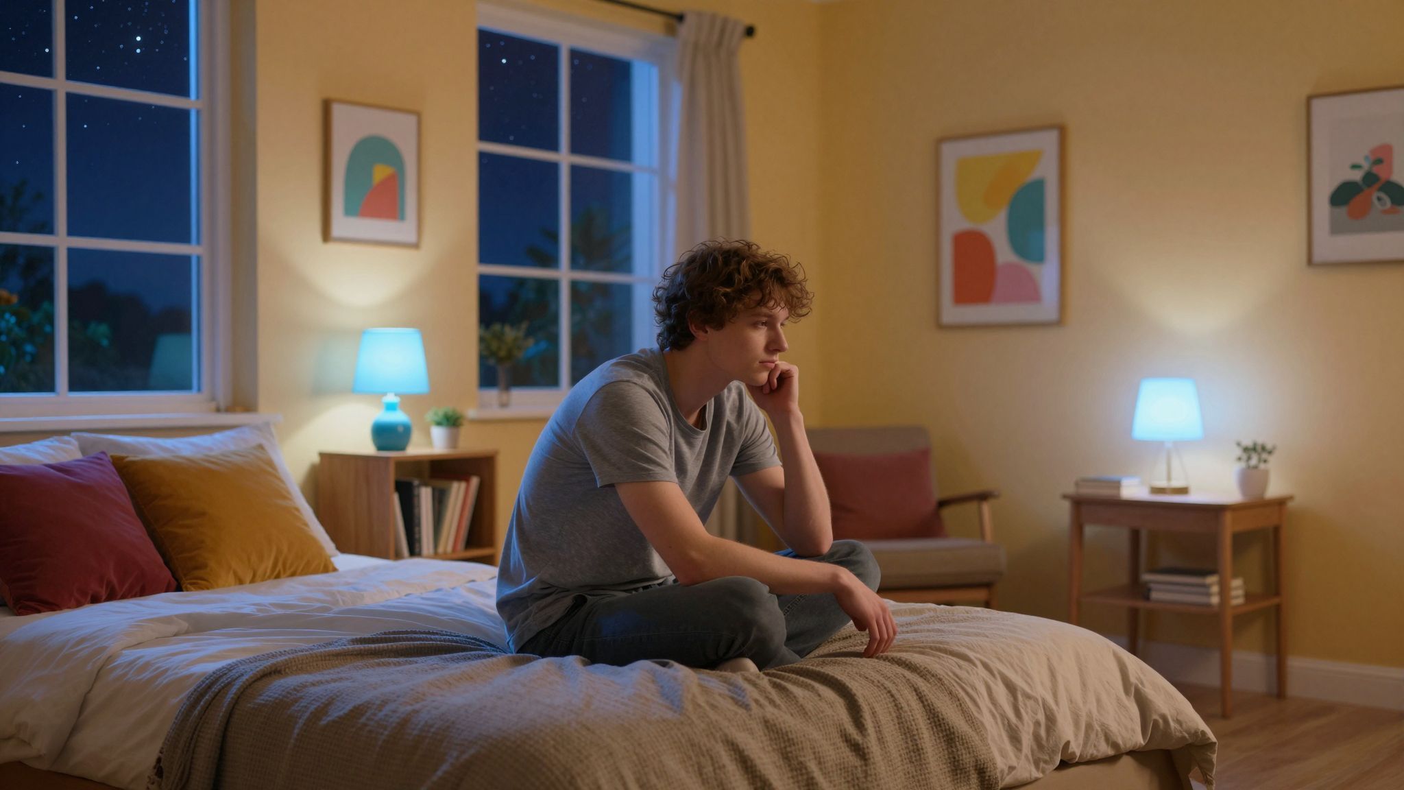 Az RLS tünetei éjszaka fokozódnak a cirkadián ritmus miatt.