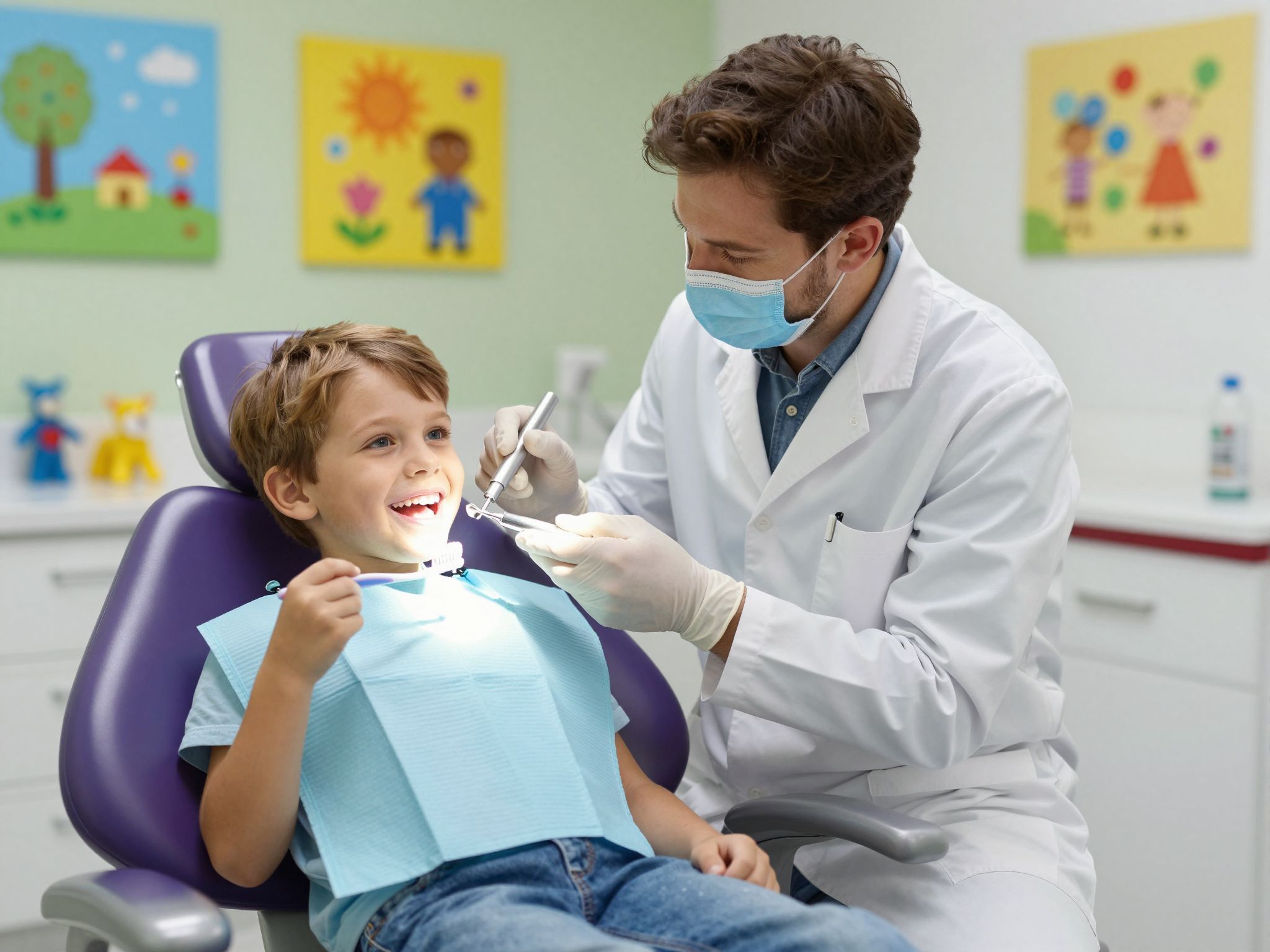 A korai látogatás segít megelőzni a fogászati problémákat.