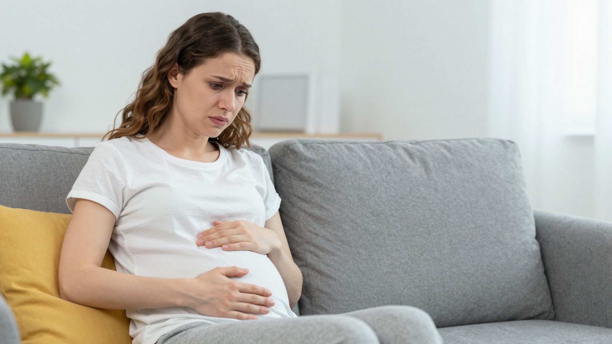 Ha erős vérzés vagy fájdalom jelentkezik, azonnal orvoshoz kell fordulni.
